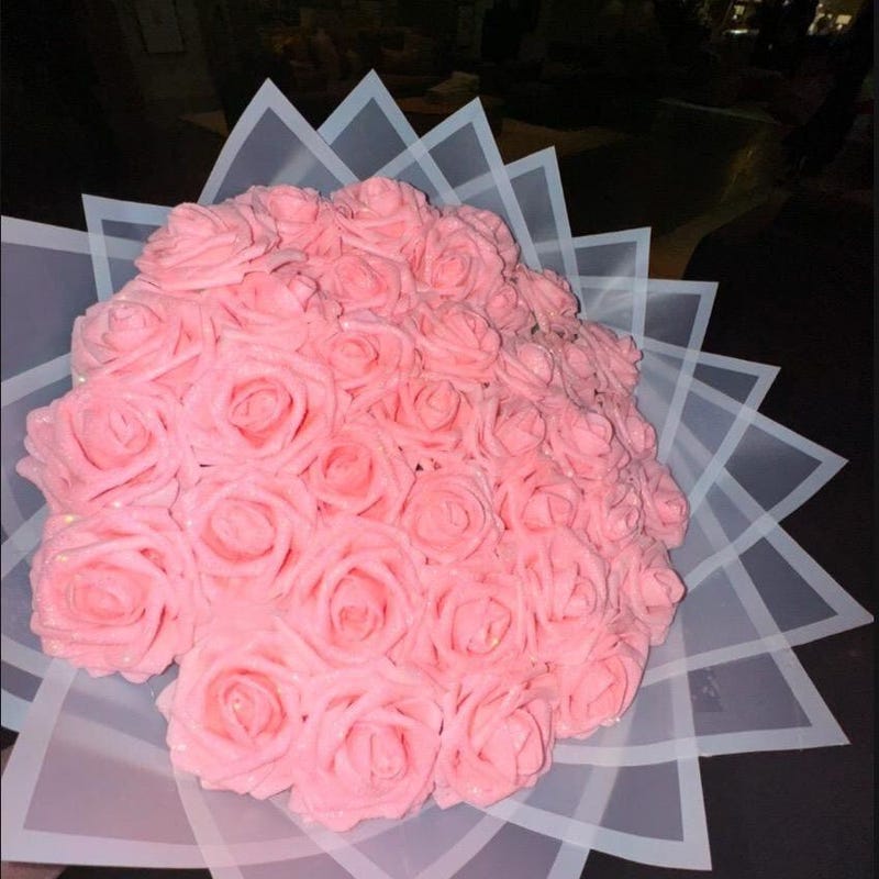 Glitter Roses Bouquet - Etsy