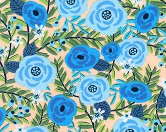 BY YARD-London Calling Floral Lawn Fabric Robert Kaufman Fabric 17693-205 Multi