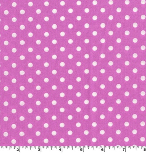 Michael Miller Hearts All Over material fabric white on pink fat quarters CX5920