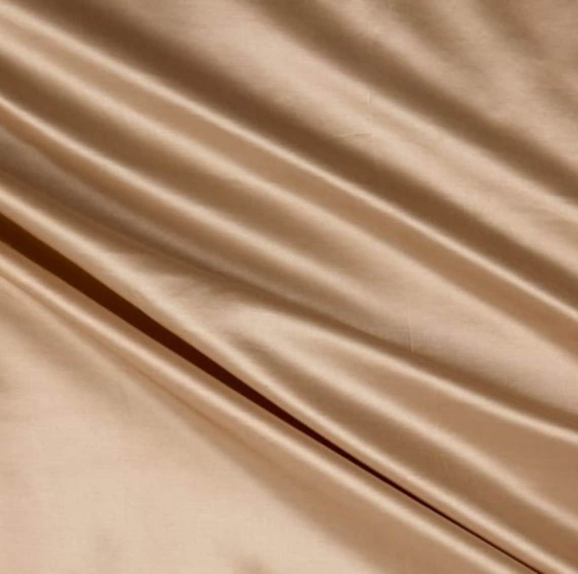 By YardRadiance Cotton Silk Blend Solid Fabric Robert Kaufman Etsy