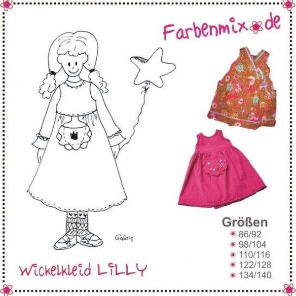 Farbenmix Lilly childrens dress sewing pattern