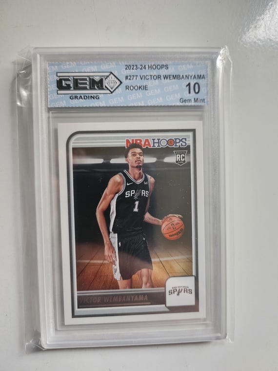 victor wembanyama graded rookie card 2023 Recon - Victor Wembanyama - Bronze Rookie Card