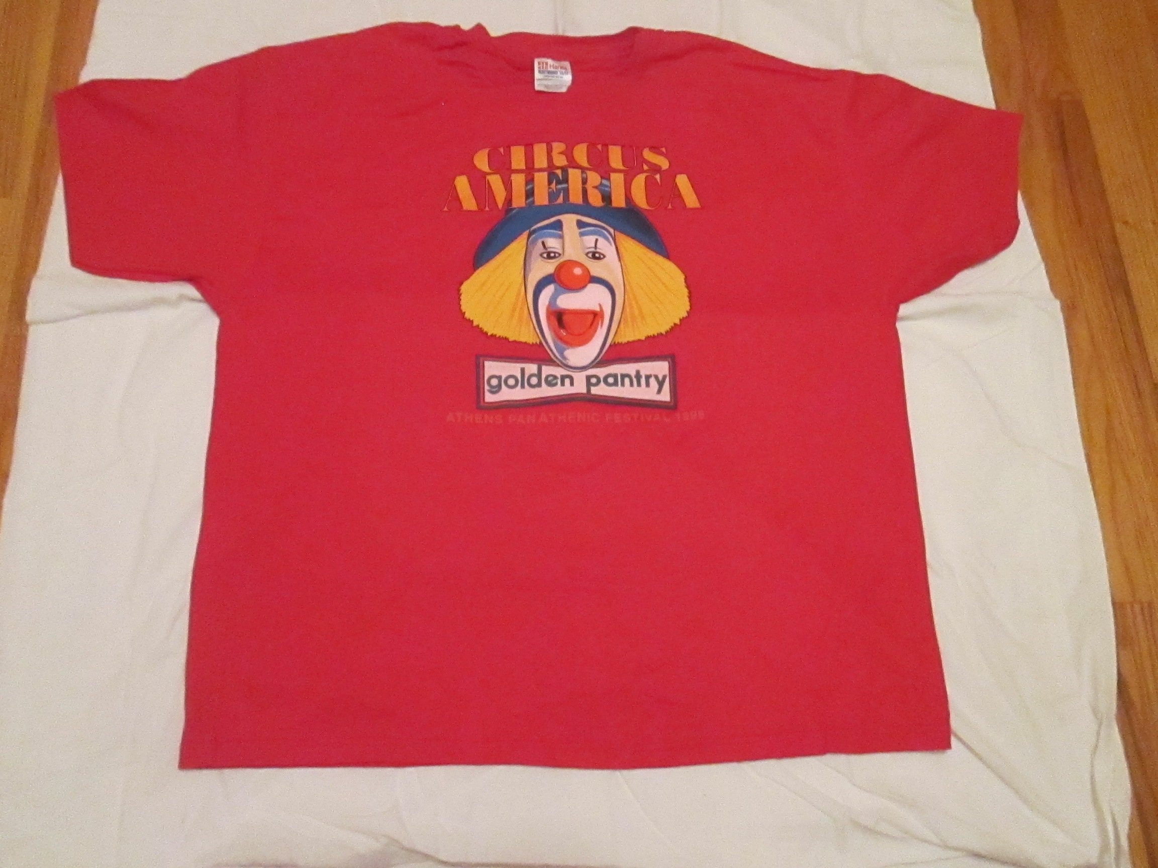 Nos T Shirt Circus America Golden Pantry Athens Ga Pan Etsy