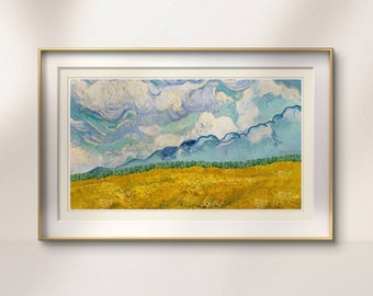 Van Gogh Poster, Van Gogh Druck, Landschaft Poster, Wandkunst, Gemälde des berühmten Künstlers, Wohnkultur, klassische Kunstreproduktion, HOHE QUALITÄT
