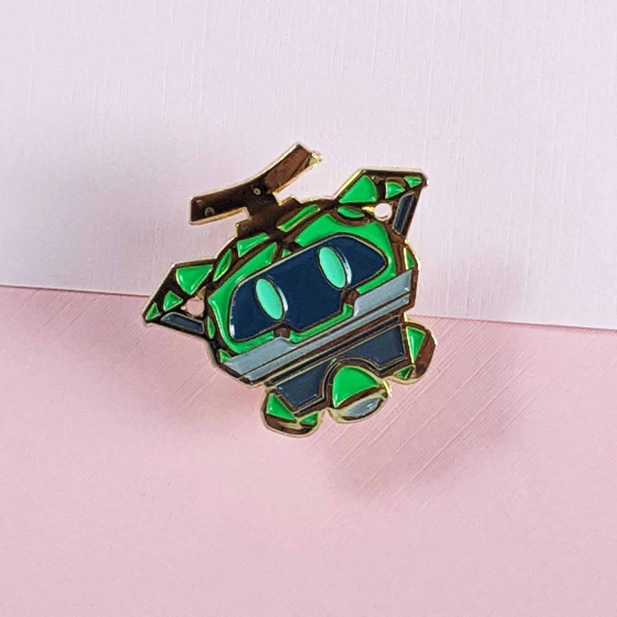 Honeydew Mei Snowball Glow In The Dark Soft Enamel Pin Etsy Singapore