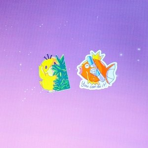 Psyduck Yellow Peeker Sticker Window Vinyl Sticker Car Decal - Foto 8