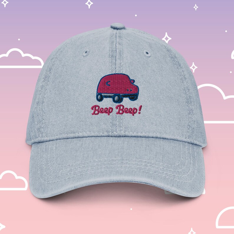 Karby Beep Beep Denim Hat