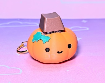 Pumpkin Keycap: Halloween Mechanical Keyboard Fidget Clicker