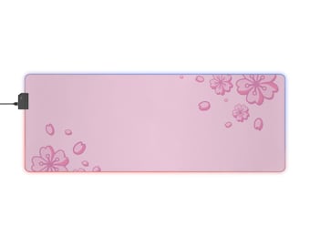 Sakura LED Mouse pad