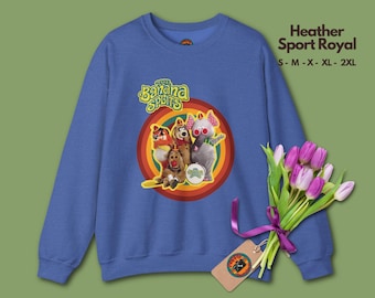 Banana Splits, Cartoon Sweatshirt, Gift sweatshirt, retro Sweatshirt, Vintage Sweatshirt, 70s gift, Gift for mom, Sweatshirt for women,