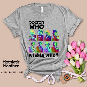 Doctor Who Shirt, Movie Series Shirt, Doctor Who Character Shirt, Vintage Retro Shirt, Doctor Who Tv Show, Aesthetic Shirt, Minimalist Shirt