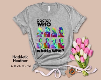 Doctor Who Shirt, Movie Series Shirt, Doctor Who Character Shirt, Vintage Retro Shirt, Doctor Who Tv Show, Aesthetic Shirt, Minimalist Shirt