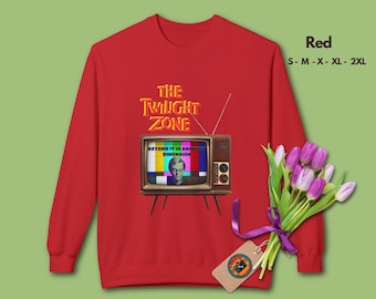 The Twilight Zone, Vintage, Retro, Gift Sweatshirt, Gift for her, Gift for him, Thriller Sweatshirt 60's, Sci-fi, Twilight Zone Sweatshirt