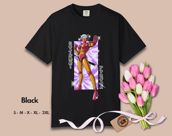 Aphrodite A Retro Anime T-Shirt, Vintage 70s Female Robot Tee for Manga Fans, Otaku Collectors, Super Robot Lovers & Anime Gifts, Mazinger z