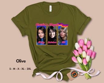 Charlie's Angels, Angels T Shirt, Vintage T-Shirt, TV Series 70's, tv shows, vintage tv shows, Angels, Gift for mom, T shirt for women, gift