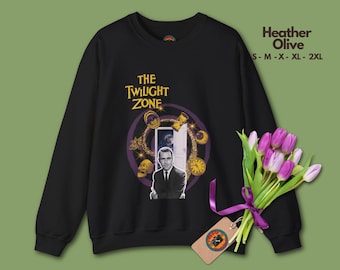The Twilight Zone, Vintage, Retro, Gift Sweatshirt, Gift for her, Gift for him, Thriller Sweatshirt 60's, Sci-fi, Twilight Zone Sweatshirt