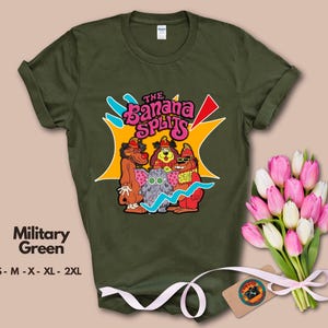 Banana Splits, Cartoon T-shirt, Gift t Shirt, retro shirt, funny shirt, Vintage T-Shirt, 70s gift, Gift for mom, T shirt for women, Retro