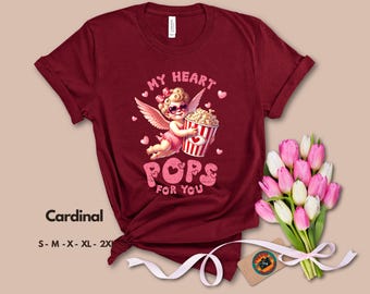 Valentines day T shirt, Valentines day, Gift for Girlfriend, Gift for her, Retro, Vintage, Cupido Shirt, Valentine Shirt, Cherub T Shirt