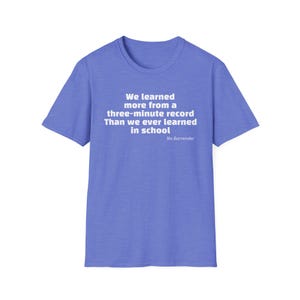 Bruce Springsteen Graphic Tee: "No Surrender" Softstyle Unisex T-Shirt