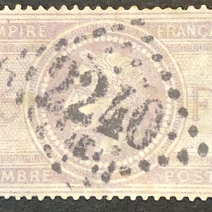 Cat.950euro,  1869 sg#131, France stamp king stamps..