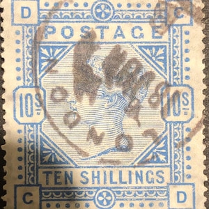 Victoria GB 1883 Great Britain 10 shillings Great Britain British stamps, sg/183