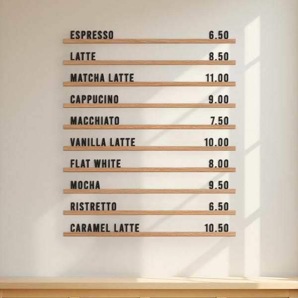Coffee Shop Signs - Etsy