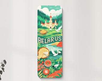 Belarus Travel Poster, Unique Wall Decor, Best Housewarming Gift, Decor For Travel Lovers, Living Room Wall Art, Home Wall Hangings Decor