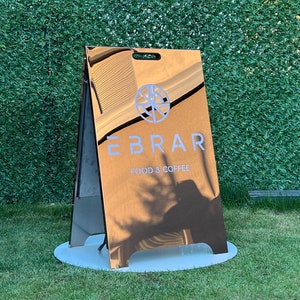 Custom A Frame Sign, Double Sided Sign, Businnes Sign, Custom Sidewalk Sign, A Board Pavement Sign, Event Sign, Wedding Sign, Sign For Cafes