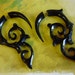 see more listings in the Black Horn Gauge Earring section