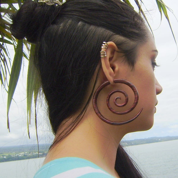 Fake Gauge Earrings Etsy