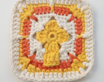 Holy Cross PDF Granny Square Crochet Pattern - 2 Cross Styles Beginners-Intermediate