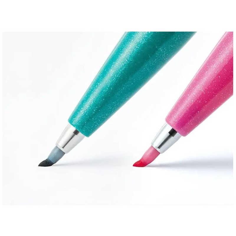 Pentel Brush up Sign Pen Set ( 6 Colors ) - Assorted Calligraphy ...