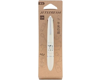 Uni Jetstream 4 and 1 Multi Pen 0.5mm – Milksoap Limited Edition – 4 color and 0.5 mechanical pencil –Soap White Premium Japanese Pen