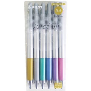 Pilot Juice Up 0.4mm Gel Pen Pastel Set 6 colours Smooth Needle Tip Smoothing Writing water and fade resistant new hi tech c made in Japan