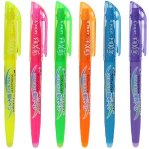 Pilot FriXion Light Erasable Highlighter Set or single pen fluorescent Colour Friction highlight Pens arts office supplies erasable pen