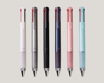 Pilot Juice Up 4 Multi Color Gel Pen Ultra-fine 0.4mm Japanese Ballpoint Pen Synergy Tip Water Resistant 4 Colors Black Blue Red Green