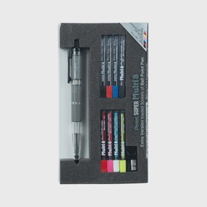 Pentel Super Multi 8 PH803ST Mechanical Pencil Set 8-in-1 Ballpoint Pen Lead Holder Japanese Professional Artist Drawing Stationery