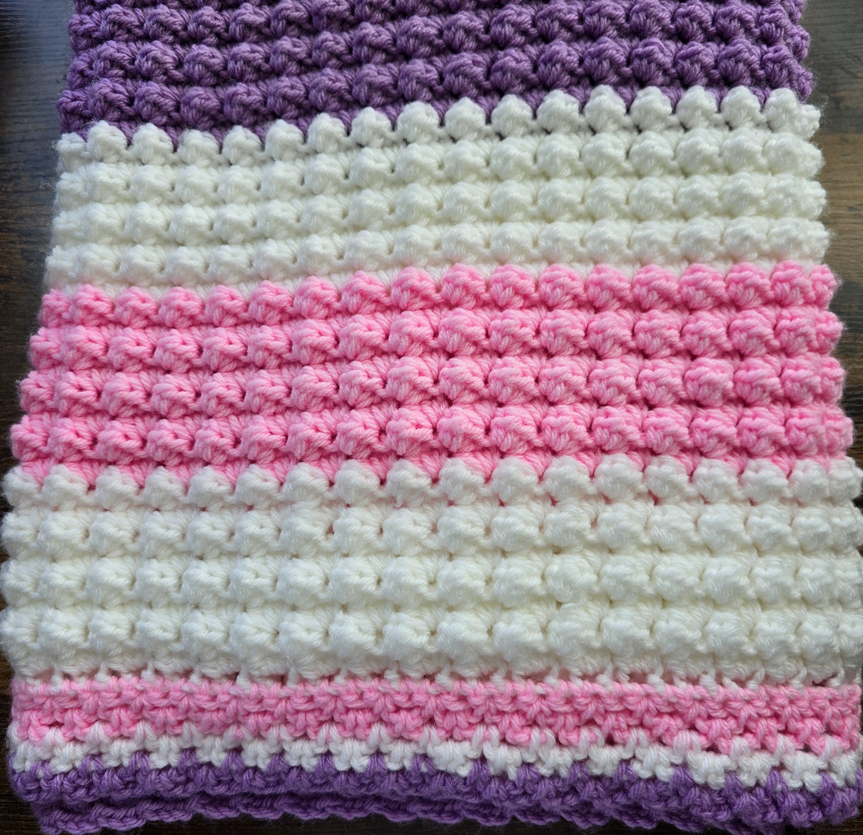 Baby Threads Girl Cross Blanket main image 0