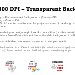 May include: A collection of digital designs for crafting projects. The designs include a skeleton with a skull, a rainbow with the text "Don't Let The Hard Days Win", a person with the text "I Just Work Here", and a yellow and black warning sign with a skull and crossbones.