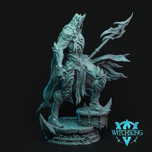 Hades, God of the Underworld - D&D Creature - Boss - Neutral - 3D Printed Mini -  Witchsong Miniatures