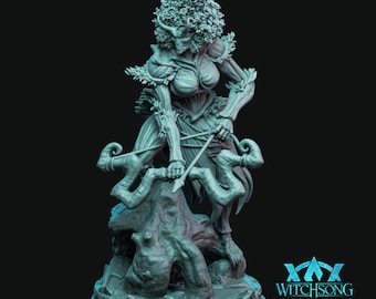Avatar of Spring - D&D Creature - Boss - Neutral - 3D Printed Mini -  Witchsong Miniatures