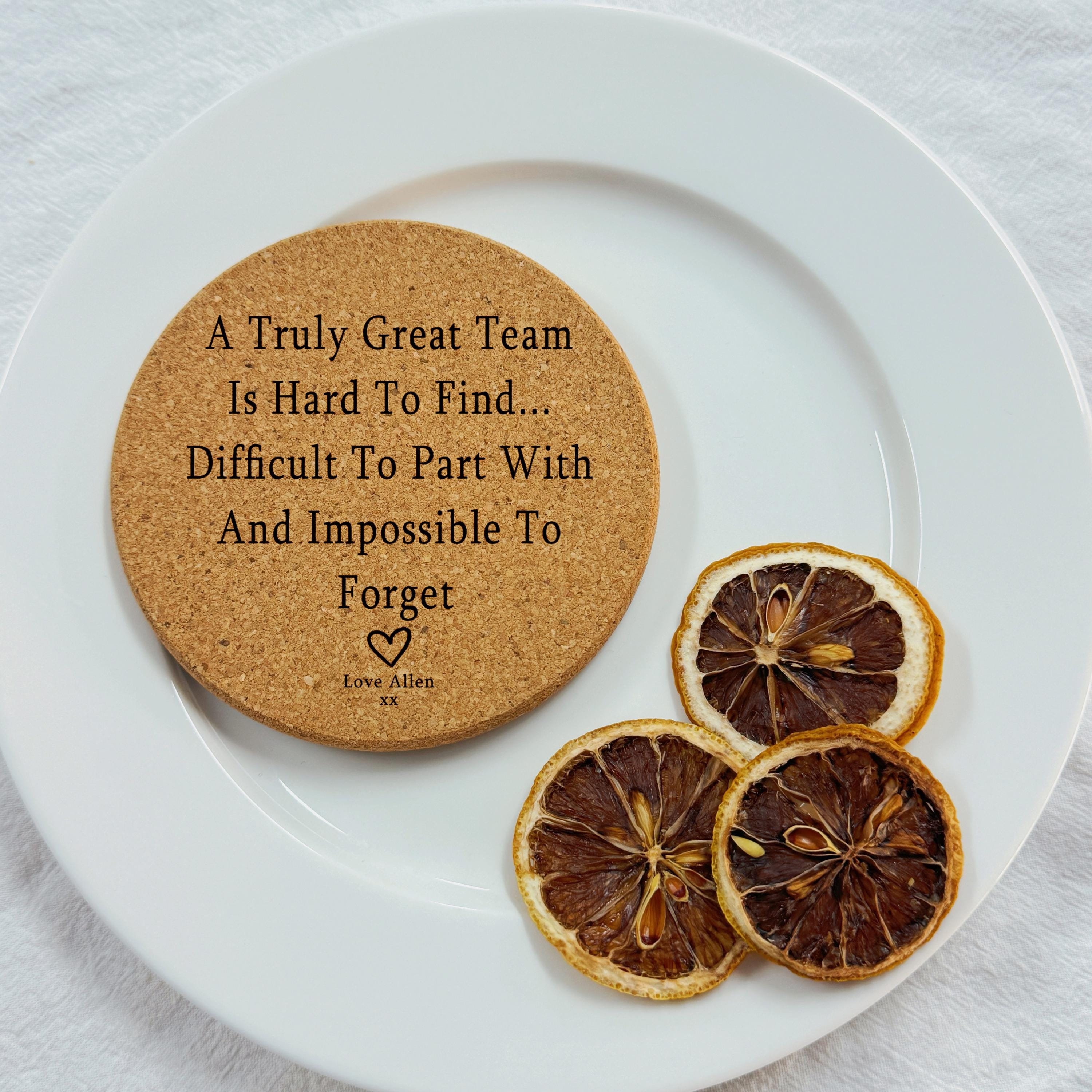 A Truly Great Team Is Hard To Find, Difficult To Part With And Impossible To Forget, Office Gift, Appreciation Gift, Thank You Gift