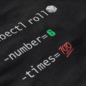 Kubernetes T-Shirt, Roll The Dice T-Shirt, Programmier-T-Shirt, Programmier-T-Shirt, Programmier-T-Shirt, Kubernetes Lustiges T-Shirt