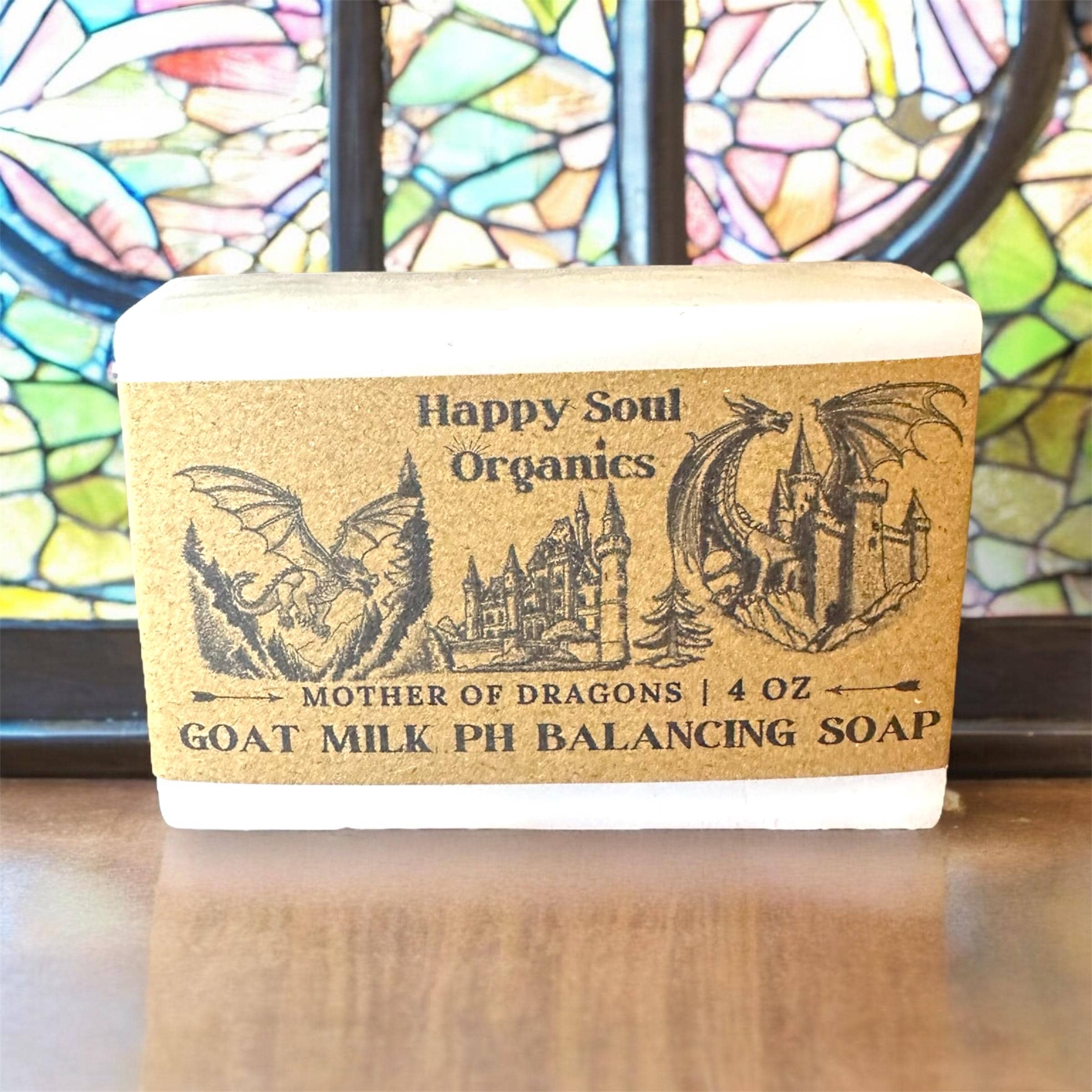 Mother of Dragons Soap Tea Tree Essential Oil Goat Milk Soap 4oz All Natural Soap Probiotic Handcrafted Soap
