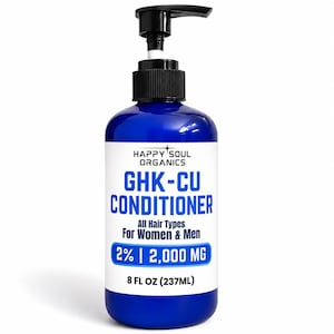 is ghk-cu natural Copper Peptide Shampoo All Organic Nontoxic Clean Hair Care 8oz or 16oz Handmade in Small Batches Sulfate Paraben Free Cellular Renewal Size:1 month supply bpc 157 build muscle