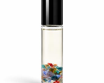 Profumo/acqua di colonia roll-on da 10 ml, oli profumati completamente naturali, fragranza artigianale, senza parabeni e ftalati, idea regalo olistica.