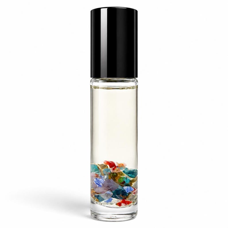 Profumo/acqua di colonia roll-on da 10 ml, oli profumati completamente naturali, fragranza artigianale, senza parabeni e ftalati, idea regalo olistica. immagine 1