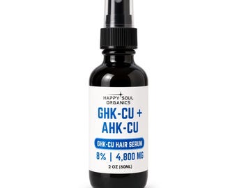 ahk cu peptide benefits Hair Serum 8% Ghk-cu and Ahk-cu Copper Peptides 2oz Natural Haircare Skincare Leave in Hair Serum 0_qty_nov_2023 B12 Injections in Orlando Treatment:3 Months
