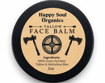Talg Methylen Blau Gesichtsbalsam Bio Natürliche Hautcreme Grasgefütterte Talgpflege Feuchtigkeitscreme Gesichtscreme