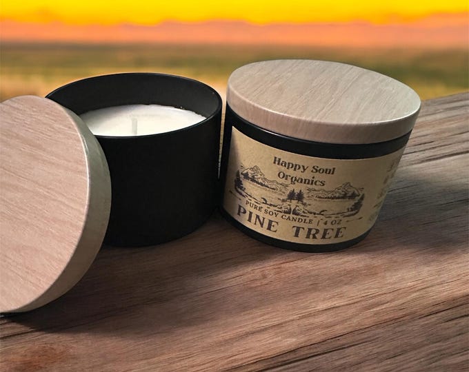Candle Pure 100% Soy Wax • Multiple Scents to Choose From • All Natural Candle NonToxic Dye Free Candle Gift Chemical Free Handpoured in OK